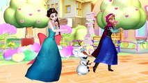 Frozen Elsa Anna Hokey Pokey | Frozen Cartoons for Kids | Frozen Rhymes Hokey Pokey Rhymes