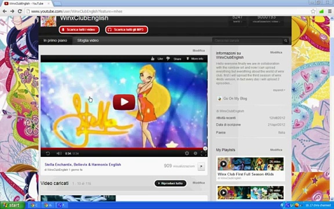 Winx Club English Advertising