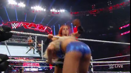 Becky Lynch vs. Charlotte- Raw, March 28, 2016