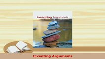 PDF  Inventing Arguments Read Online