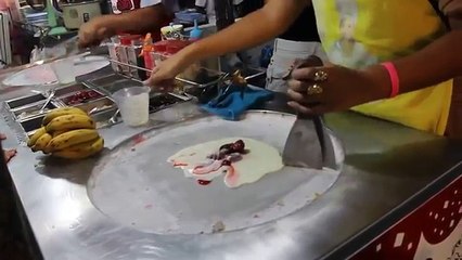 Ночной рынок .Таиланд. Мороженое.