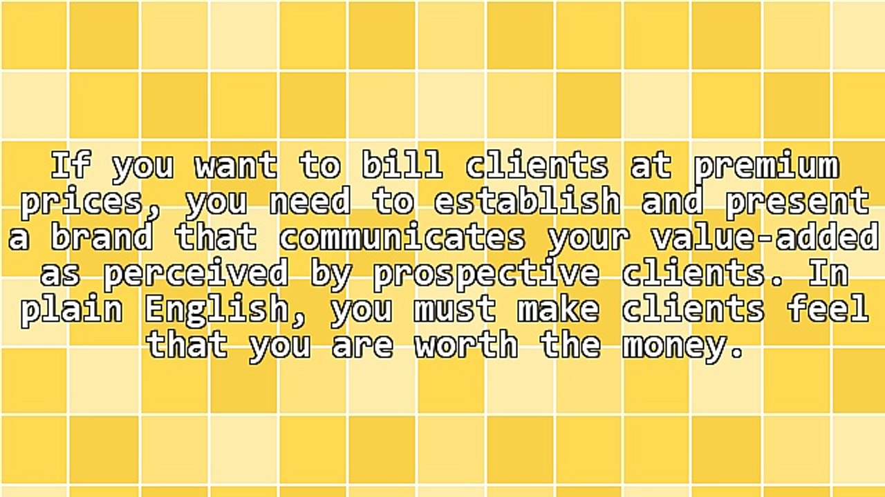 Presenting Your Value-Added