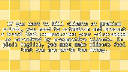 Presenting Your Value-Added