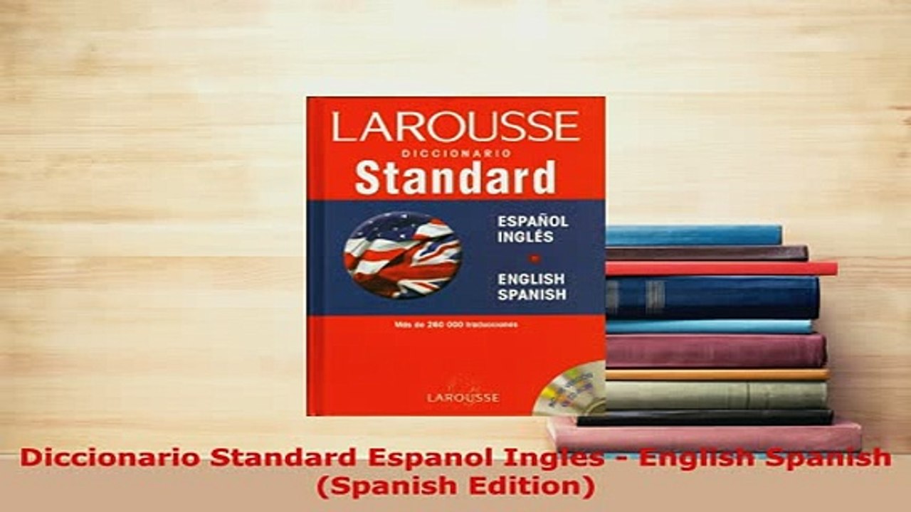 PDF  Diccionario Standard Espanol Ingles  English Spanish Spanish Edition Download Online