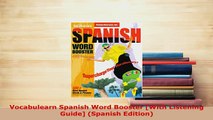 PDF  Vocabulearn Spanish Word Booster With Listening Guide Spanish Edition PDF Online
