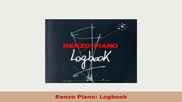 PDF Renzo Piano Logbook Ebook
