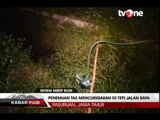 Benda Diduga Bom Gegerkan Warga Pasuruan