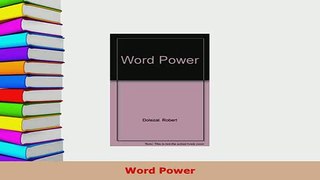 Download  Word Power Read Online