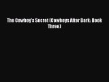 Read The Cowboy's Secret (Cowboys After Dark: Book Three) Ebook Free