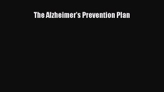 Download The Alzheimer's Prevention Plan Ebook Free
