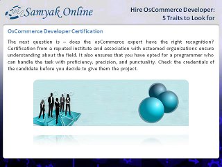 Hire OsCommerce Developer: 5 Traits to Look for