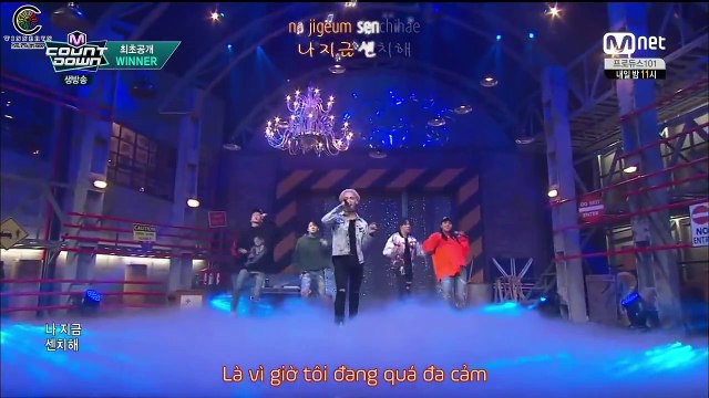 [Vietsub+Kara] WINNER - ‘센치해(SENTIMENTAL)’ 0204 M COUNTDOWN [SOWTeam]
