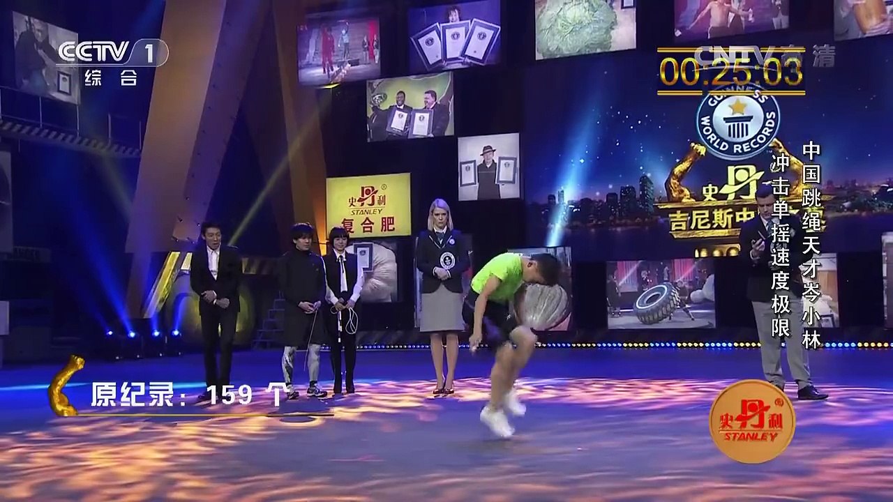 Fastest rope jumping