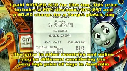 Thomas The Tank Risky Rails Bridge Drop & Cranky Crane Train Wreck