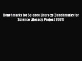 PDF Benchmarks for Science Literacy (Benchmarks for Science Literacy Project 2061) Free Books