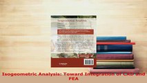 PDF  Isogeometric Analysis Toward Integration of CAD and FEA Download Online