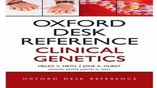 Download Oxford Desk Reference Clinical Genetics  Oxford Desk Reference Series