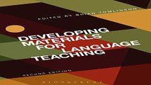 Download Developing Materials for Language Teaching  Second Edition
