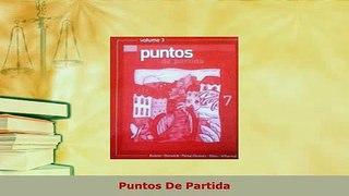 Download  Puntos De Partida Free Books