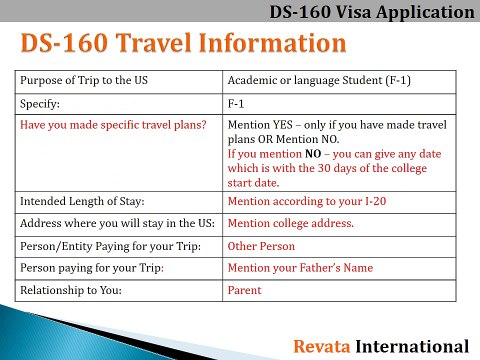 Revata International - Student Visa FAQ's DS-160 - Former Visa Specialist-Sanjay Kaushik