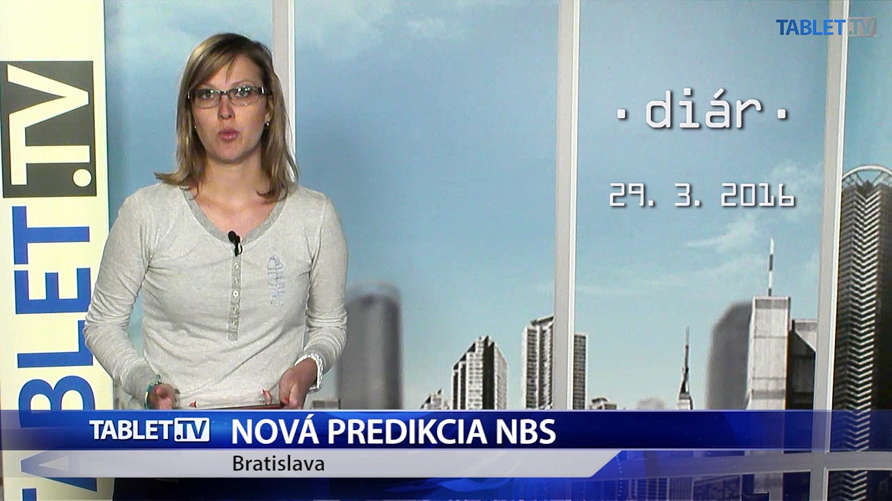 DIÁR: Národná banka Slovenska predstaví najnovšiu predikciu
