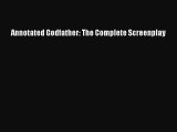 Download Annotated Godfather: The Complete Screenplay PDF Free