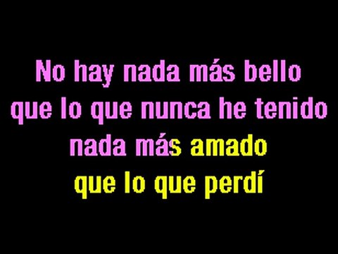 karaoke Lucía . Rosario Flores