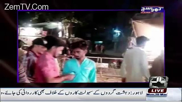 Mubashir Luqman Plays A Clip Showing What Police Was Doing After Blast..