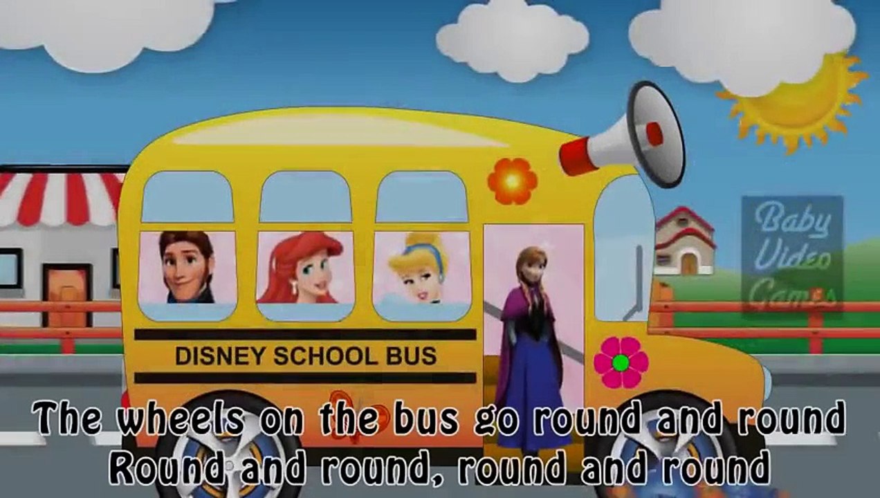 Frozen Disney Princess & Angry Birds Daddy Finger Family Kids Songs Nursery Rhymes (720p)