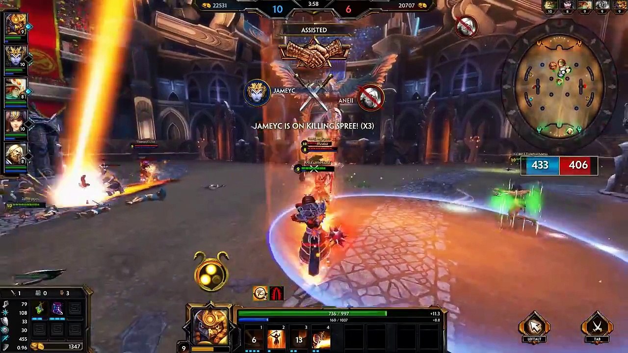 SMITE แนะนำเกมส์ใหม่น่าเล่น ใครชอบพวกแนว MOBA + RPG ต้องเกมส์นีเลย