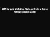 Read NMS Surgery 5th Edition (National Medical Series for Independent Study) Ebook Free