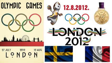 Handball Final  London 2012 Olympic Games SWERIGE FRANCE