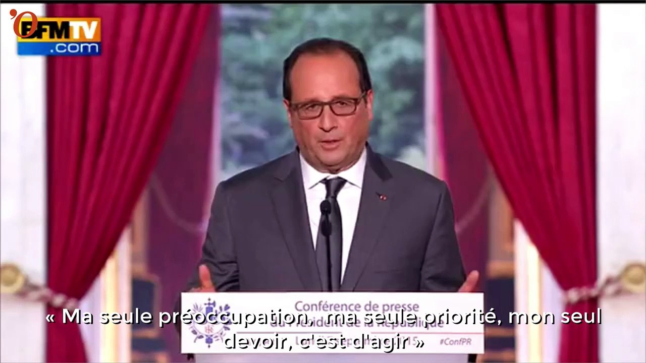Popularité : François Hollande s’enfonce encore