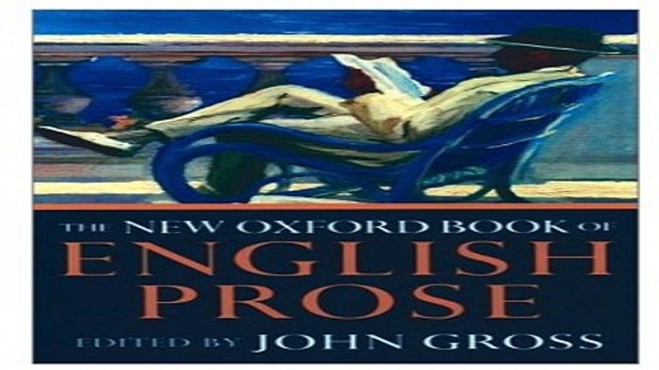Download The New Oxford Book of English Prose