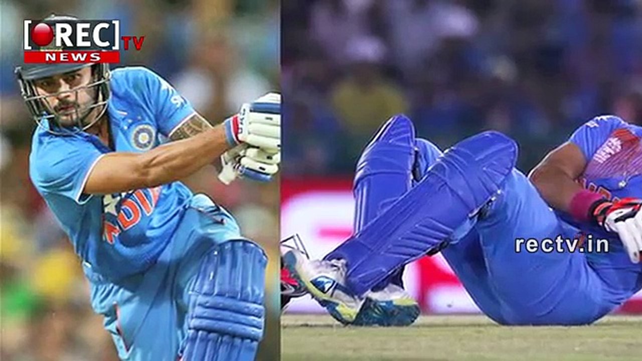Breaking News MANISH PANDEY TO REPLACE INJURED YUVRAJ SINGH IN THE SEMIFINAL MATCH LATEST SPORTS NEWS UPDATES