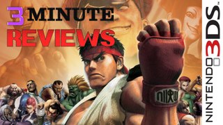 3 Minute Reviews Ep 1 - Super Street Fighter 4 3DS