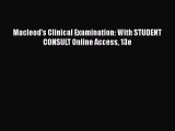 PDF Macleod's Clinical Examination: With STUDENT CONSULT Online Access 13e  EBook