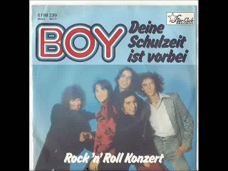 BOY auf STAR CLUB RECORDS 6198 239 mit dem Titel "Deine Schulzeit ist vorbei" Vö 1979