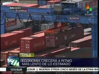Economía chilena crecerá por debajo de lo esperado