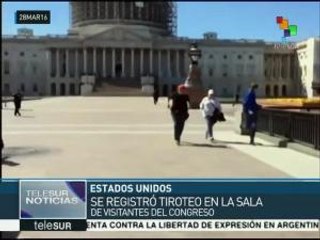 EE.UU.: tiroteo en la sala de visitantes del Congreso