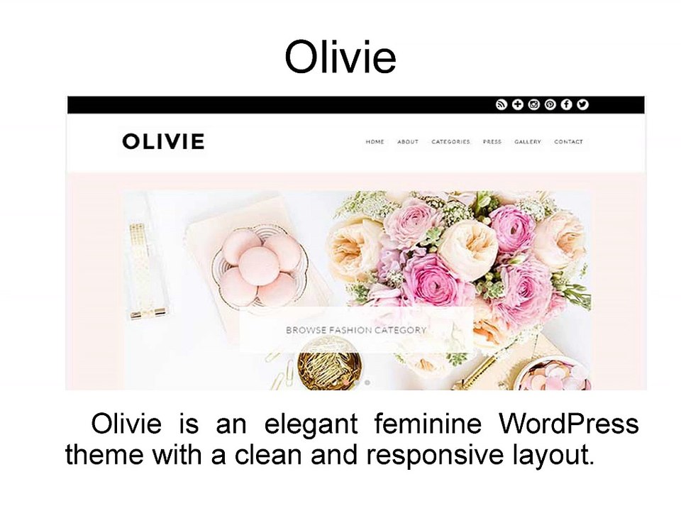 Cute Feminine WordPress Themes
