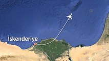Animasyon - Mısır Havayolları'na Ait Uçak Kaçırıldı