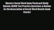 Read Masters Social Work Exam Flashcard Study System: ASWB Test Practice Questions & Review