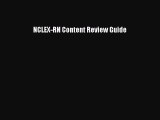 Read NCLEX-RN Content Review Guide Ebook Free