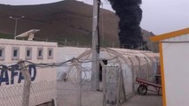 Çadır Kentte Yangın: 3 Çocuk Öldü, 6 Yaralı