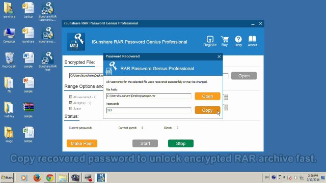 RAR Password Unlocker - Unlock Encrypted RAR Archive without Password
