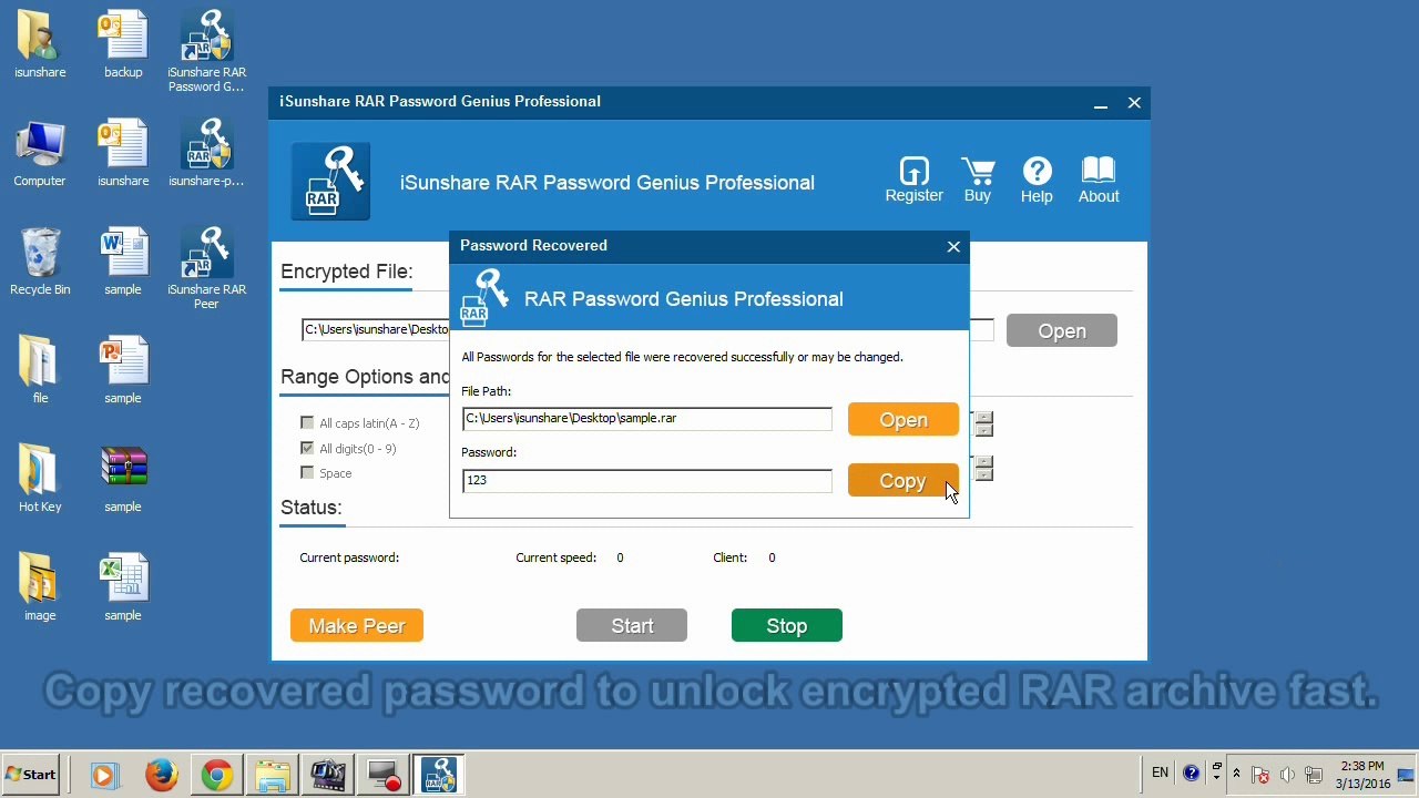 RAR Password Unlocker - Unlock Encrypted RAR Archive without Password
