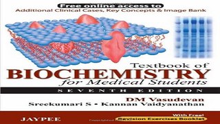 Download Textbook of Biochemistry for Medical Students