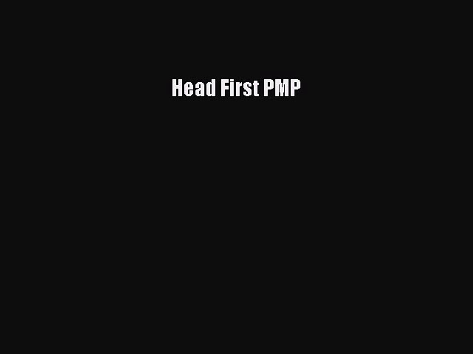 PDF Head First PMP  Read Online