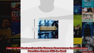 PHRSPHR Professional in Human Resources Certification Practice Exams AllinOne